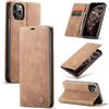 Ottcooed Cover per iPhone 11 Pro Max Custodia, Cover Pellicola a Libro Portafoglio in Pelle Porta Carte Protettiva Slot per Scheda Flip Case con iPhone 11 Pro Max, Marrone