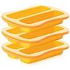 Tescoma 643189 Stampi per barrette snack, silicone 10x4x15 cm, 3 pz
