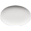 Rosenthal 11770 - 800001 - 12718 Mesh Piatto Ovale, 18 cm, Colore: Bianco