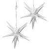 AMARE 4251083907571 2 x 27 cm a LED, colore bianco caldo, certificato CE, per interni ed esterni, timer 4251083907571, 2 x 27 cm, funzionamento a batteria
