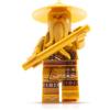BRICK Flip Lego Ninjago - Set di Statuette Maestro d'Oro Wu (Golden Wu Sensei) 71741