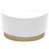 Zarivy Applique Tatiana 1xe27 in bianco e legno chiaro, elegante e funzionale, ideale per illuminare i tuoi spazi. Dimensioni 17 x 30 x 15 cm, perfetta per qualsiasi angolo della tua casa.