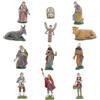 Moranduzzo Set 12 Personaggi Natività per Presepe da 10 cm - STANDARD 10 - Scala 1:20 - Statuine Indistruttibili, Pittura a Mano, Scultore M. Landi, Made in Italy