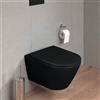 Duravit Plinero WC sospeso a parete, 459709AFA1, Plinero nero opaco [WC > WC Sospesi]
