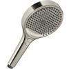 AXOR ShowerSolutions doccetta, 3 tipi di getto, 39772800, ShowerSolutions acciaio inox spazzolato [Rubinetteria Bagno > Doccette / Supporti]