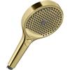 AXOR ShowerSolutions doccetta, 3 tipi di getto, 39772950, ShowerSolutions ottone spazzolato [Rubinetteria Bagno > Doccette / Supporti]