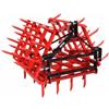 AgriEuro Premium Erpice a denti fissi EPPR50 - Serie pesante rinforzato - Portato/Trainato - 50 Denti - 250cm