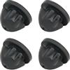 Xiciki 4 occhielli in gomma per copertura motore, 11127614138 per BMW Serie 5, compatibili con BMW 1 2 3 4 5 6 7 8 MINI F56, F55, boccola di tenuta in gomma per copertura motore