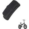CERFFOOL Custodia protettiva per Engwe EP-2 Pro/Engine Pro Silicone Copertura per cruscotto/acceleratore antipolvere impermeabile accessorio per bicicletta elettrica (nero per acceleratore)