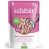 Schesir Bustine Complete Tonnetto e Pollo con Prosciutto Jelly 85gr