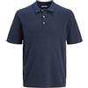 JACK & JONES Male Polo Monocromatico Polo, Blazer Blu Marine, XL