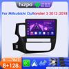 Hizpo 2 Din Android 13 Per Mitsubishi Outlander 3 2012-2018 Auto Lettore Multimediale Stereo CarPlay di Navigazione GPS Octa Core 7862