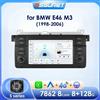 OSSURET Autoradio Android per BMW E46 M3 316 323 328 Coupe 318 320 325 330 335 Autoradio lettore multimediale Stereo Auto Radio 2DIN NO DVD