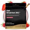 THE PROTEIN WORKS Protein Works | Diet Breakfast 360 - GOLD Innovation, Shake Colazione Sostitutivo Pasti Dietetico Salva-Tempo, Con Caffeina, Basso Zucchero, Frutti di Bosco, 36 Porzioni, 2kg