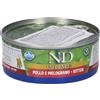 Farmina N&D Prime con Pollo e Melograno Wet Food per Gatti Kitten 70 g Mangime