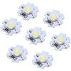 Garosa 25Pcs LED Lamp Beads 5V LED Chips 200LM 1W Lampadina LED SMD Ad Alta Potenza Chip per Lampada per Home Studio Exhibition Foodlight/Spotlight Bulb Replacement(Bianco freddo 10000K)