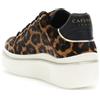 CafèNoir Sneaker in pelle cavallino maculata con zeppa 4cm