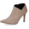 Kharisma Tronchetti con scollo a V laterale, zip e tacco 9 cm