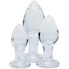 Clarity Glass Dildo Utopian Trinity