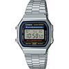 Casio Orologio Unisex A168XES-1BDF – Digitale Vintage Con Cassa Metallica E Cinturino Traslucido – Retroilluminazione, Cronometro E Sveglia