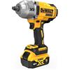 DeWALT Avvitatore elettrico DeWALT DCF900P2T-QW avvitatore a batteria 1/2" 1898 Nm Nero, Giallo 18 V con e caricabatteria [DCF900P2T-QW]
