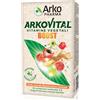 Arkopharma Arkovital Boost Integratore Vitamine Vegetali Gusto Frutti Rossi 24 Compresse Masticabili