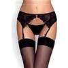 OBSESSIVE Guepiere e Perizoma Sexy Charms Nero [Extra 5% PER I CLIENTI REGISTRATI]