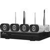 Nivian Kit Videosorveglianza WiFi Audio Bidirezionale NVR 10CH IP 3MP EsseCloud Nivian