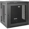 TrippLite Tripp Lite SmartRack 10U Low-Profile Switch-Depth Wall-Mount Small Rack Enclosur