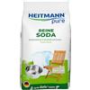 HEITMANN pure Soda pura | Polvere detergente naturale per la casa, il bucato e il giardino | Rimedio domestico versatile per grasso, sporco, macchie e odori | 500 g
