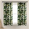Lush Decor Tropical Paradise - Coppia di tende da finestra, 160 x 132 cm, colore: Verde
