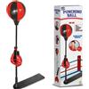 TEOREMA Teosport Pungiball con Pedana e Guantoni