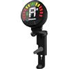 D'Addario Accordatore ricaricabile per viola D'Addario Nexxus 360 - Accordatore a clip per viola - Spegnimento automatico - Schermo LED a colori regolabile