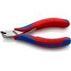 KNIPEX Tronchese per elettronica con tagliente frontale con impugnature multicomponente 120 mm, 64 32 120