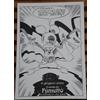 litografia RAT-MAN il mondo del fumetto Genova 2001 ratman leonardo leo ortolani