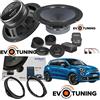 Audison Evotuning Kit 4 Casse Altoparlanti Audison APK 165 Anteriori o Posteriori per Fiat 500X