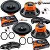 Hertz Evotuning Kit 4 Casse Altoparlanti HERTZ Anteriori e Posteriori per Citroen C4 dal 2005>