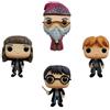 FUNKO Harry Potter Pop! Movies Vinile Figura 4-pack W1 9 Cm Funko