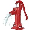 VEVOR Pompa Manuale per Pozzo, Sollevamento Massimo di 7,6 m, Pompa Manuale per Acqua in Ghisa Antica, Attacco NPT, Facile Installazione, Vecchio Stile per Giardino Esterno, Stagno, Rosso