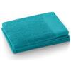 AmeliaHome Asciugamano turchese, 50 x 100 cm, 100% cotone, qualità assorbente, Amari