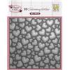 Nellie's Choice Cartella per Embossing 3D Cuori Pop-up 15 x 15 cm - Cartelle per Goffratura e Accessori - Fai da Te, DIY, Biglietti, Artigianato, Scrapbooking e Journaling