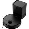 Liectroux M70 Pro Robot aspirapolvere Lidar con bidone della spazzatura autosvuotante, potente aspirazione da 6500 Pa - Nero