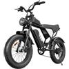 YVY C20 Lite Fat-tire Electric Bike, motore 1500W, batteria 48V 15.6Ah, pneumatici 20*4.0 pollici, velocità massima 48km/h