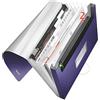 LEITZ STYLE Archivio a soffietto a 6 scomparti e tasca frontale - Blu titanio - 39570069