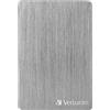Verbatim Store N Go Slim - Festplatte - 1tb - Extern (tragbar) - Usb 3,2 Gen 1 - SpacE-Grau (53662)