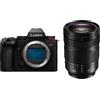 Panasonic fotocamera mirrorless Lumix S5 II con obiettivo 24-105mm f/4 Macro