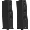 INDIANA LINE LIRA 6 BLACK COPPIA DIFFUSORI DA PAVIMENTO 3 VIE NERO
