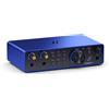 Focusrite Scarlett 2i2 4Gen Anniversary Edit. Interfaccia audio USB Profess. Blu
