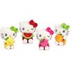 Grandi Giochi Hello Kitty Macedonia - Peluche Hello Kitty Morbidi, Plush Alti 22 Cm, 4 Differenti Modelli Color Pastello Con Frutto Non Selezionabili, Idea Regalo Per Gli Appassionati Di Ogni Età