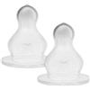 FAMILY NATION Srl - BUZZ ITA. BIBS TETTARELLA SILICONE FLUSSO LENTO 2 PEZZI